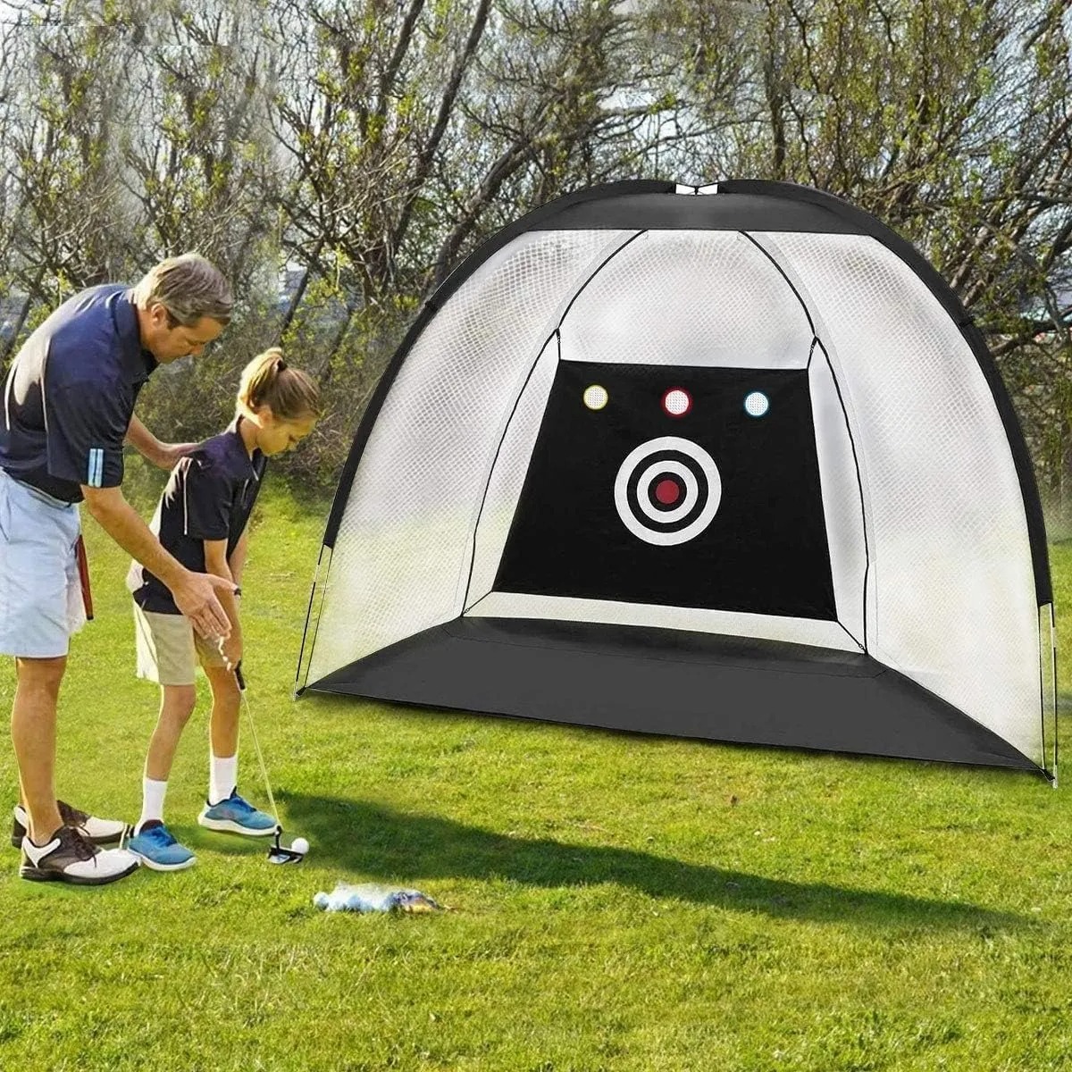 Kit De Práctica De Golf Red De Práctica 3m X 2m