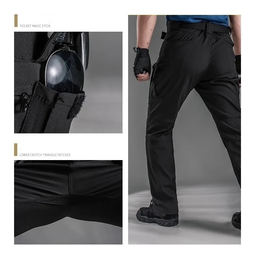 Pantalón Táctico Militar Impermeable Y Cortavientos