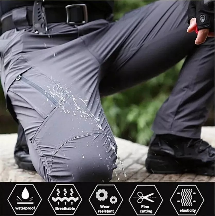 Pantalón Táctico Militar Impermeable Y Cortavientos