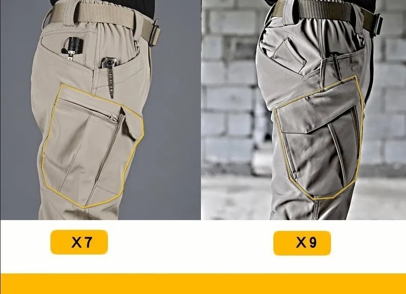 Pantalón Táctico Militar Impermeable Y Cortavientos