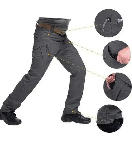 Pantalón Táctico Militar Impermeable Y Cortavientos