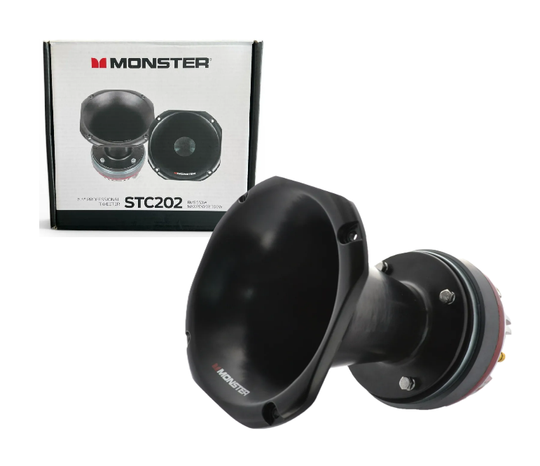Horn Monster STC202 6.5 Pulg Largo 550w RMS Open Show 8 Ohms