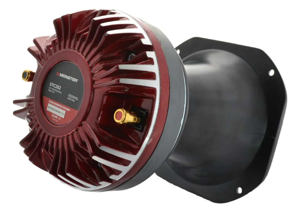 Horn Monster STC202 6.5 Pulg Largo 550w RMS Open Show 8 Ohms