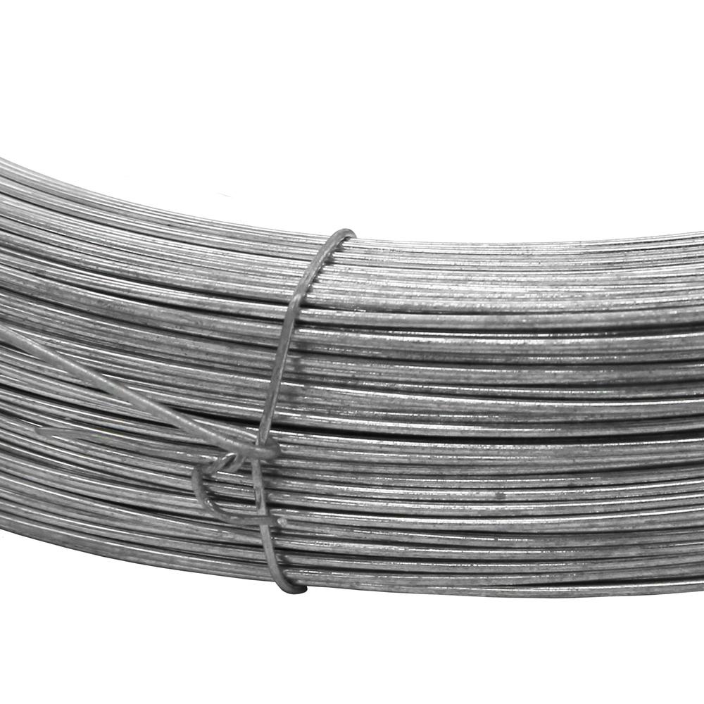 5 Rollos Alambre Galvanizado Calibre 14 1kg c/u Maple Tools