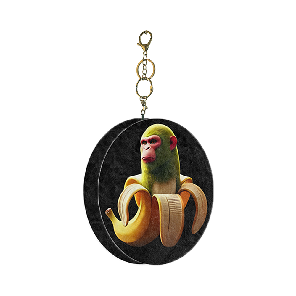 Chiquibu I Llavero Peluche Chimpanzini BananiniI Accesorio para Bolsa O Mochila I con Relleno | Personaje - Artista | Tela Polar