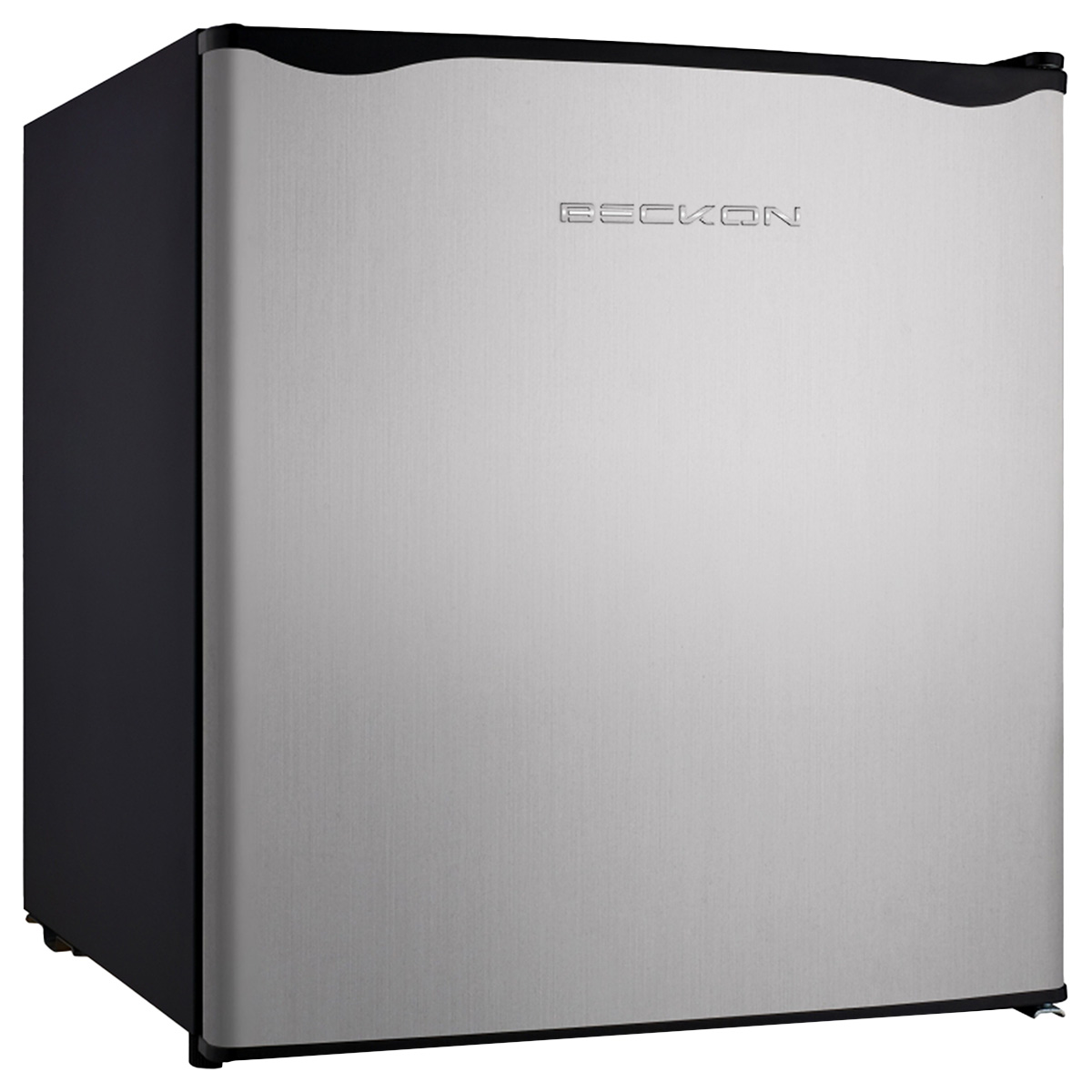 Frigobar con congelador Acero Inoxidable 1.6 Pies - 45L  *Premium Efficiency* Compacto Gris Plata minibar mini fridge