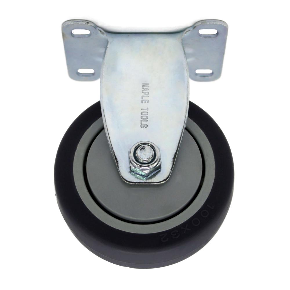 RODAJA FIJA LATEX TERMOPLASTICA 4'' 120 KG MAPLE TOOLS