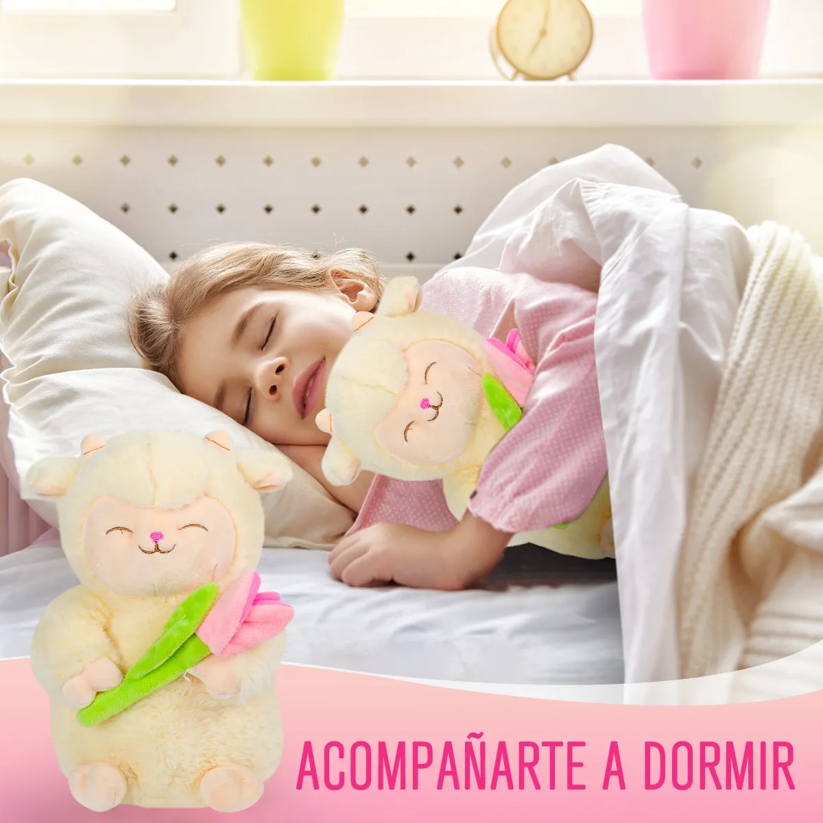 Tulipan Cordero Peluche Felpa Regalo Juguete Peluche