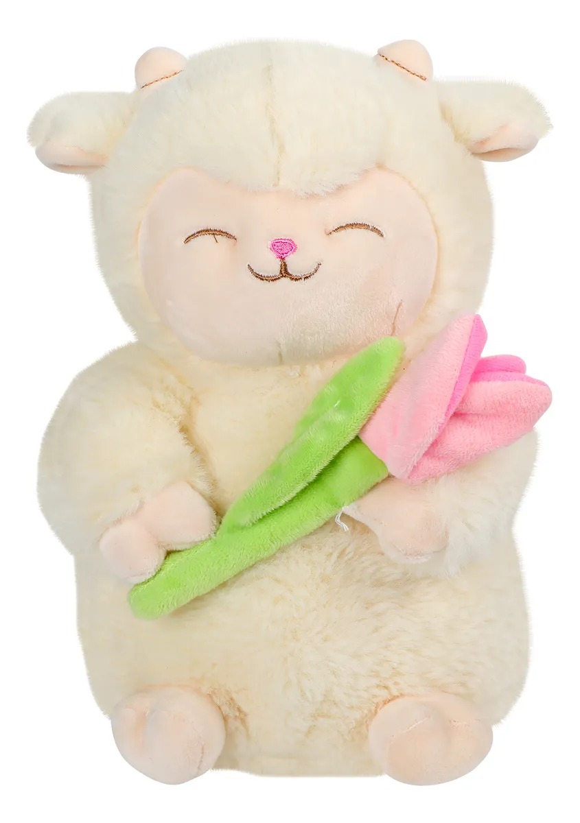Tulipan Cordero Peluche Felpa Regalo Juguete Peluche