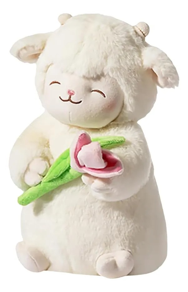 Tulipan Cordero Peluche Felpa Regalo Juguete Peluche