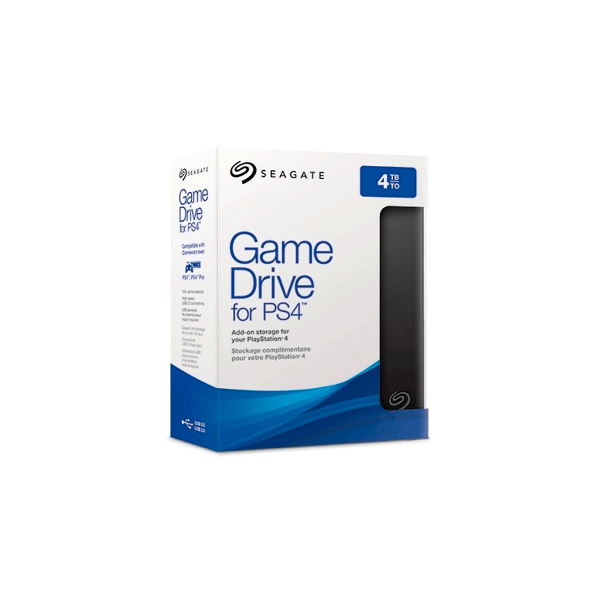 Disco Duro Externo Seagate STGD4000400 4TB USD 3.0 Negro Playstation 4