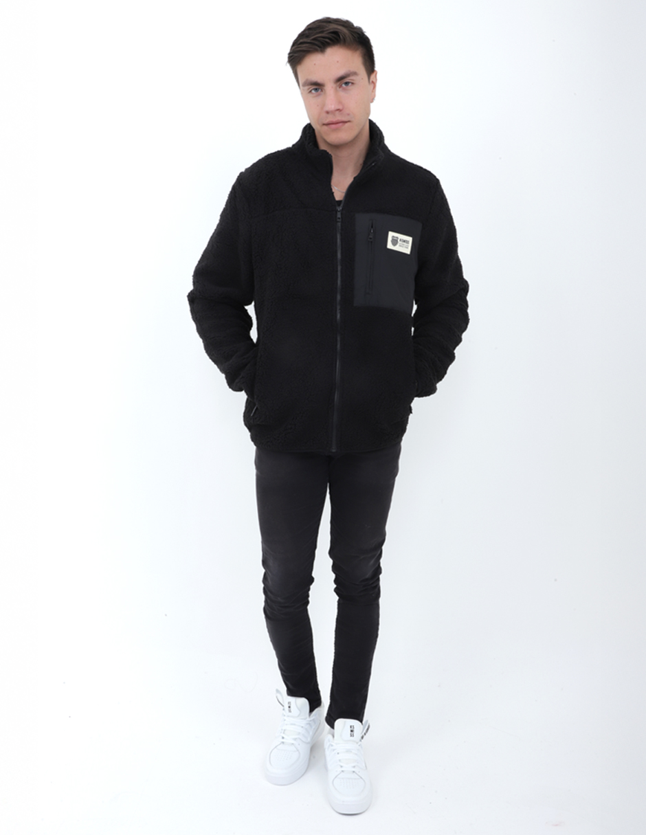 Chamarra Hombre K-Swiss NEWPORT Color Negro