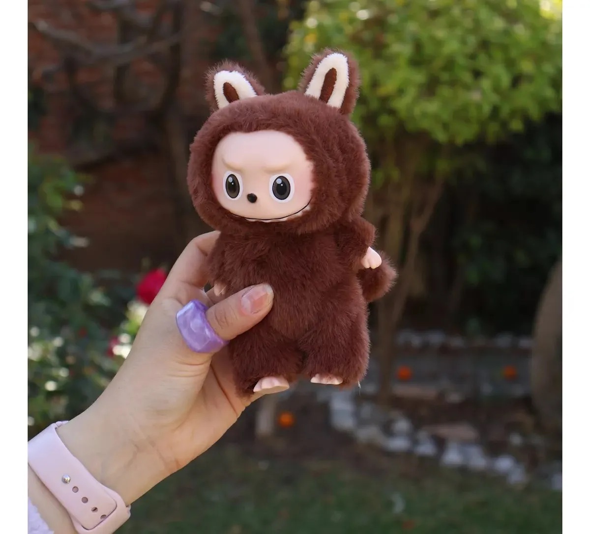 figura peluche compatible con Labubu Macaroon edición especial caja sorpresa blind box 