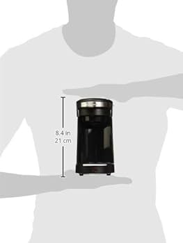 CAFETERA HAMILTON BEACH 49970, 1 TAZA PERSONAL MANUAL NEGRO