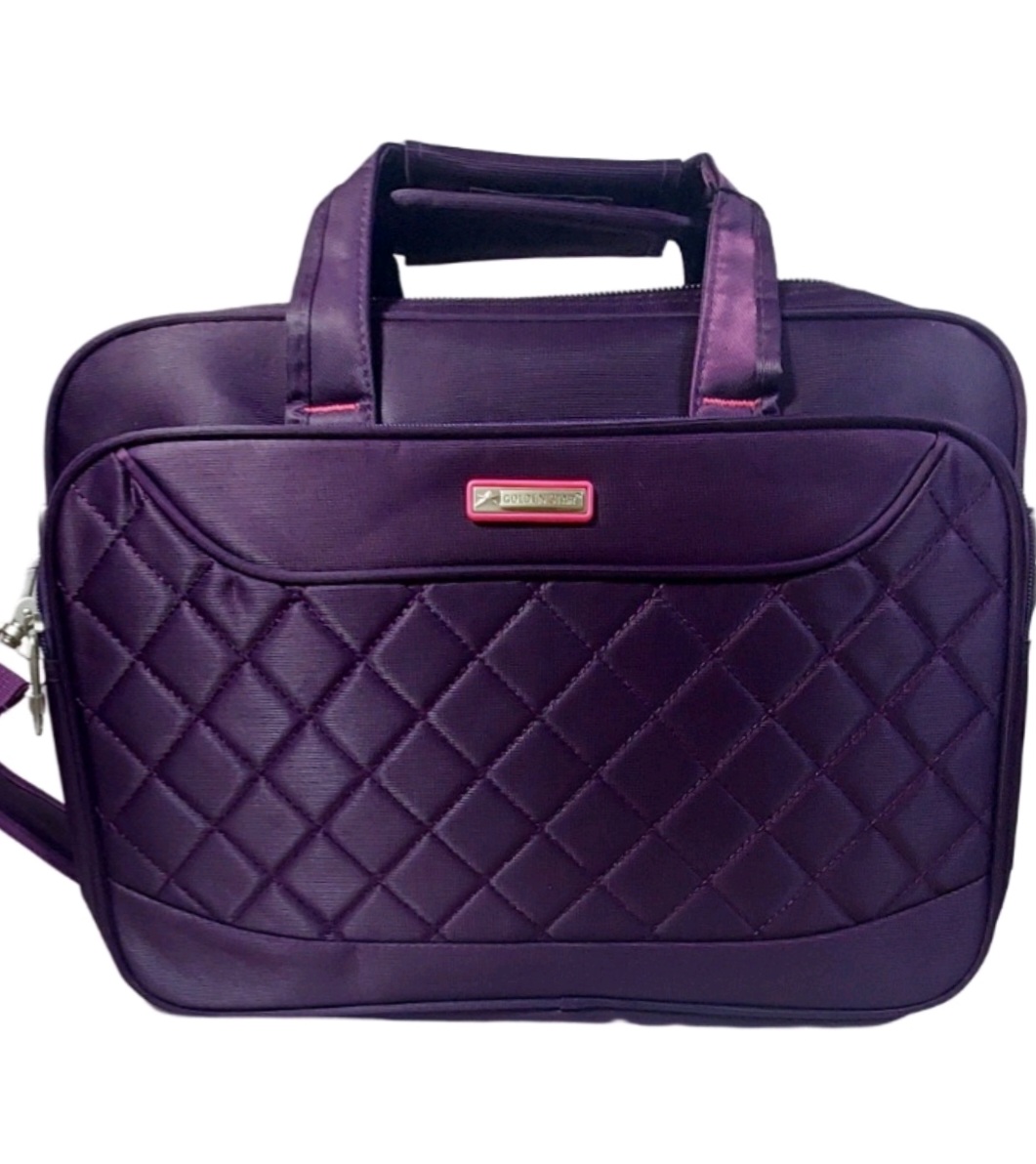 Portafolio dama ejecutiva elegante Porta laptop Diseño Premium Marga Golden Star