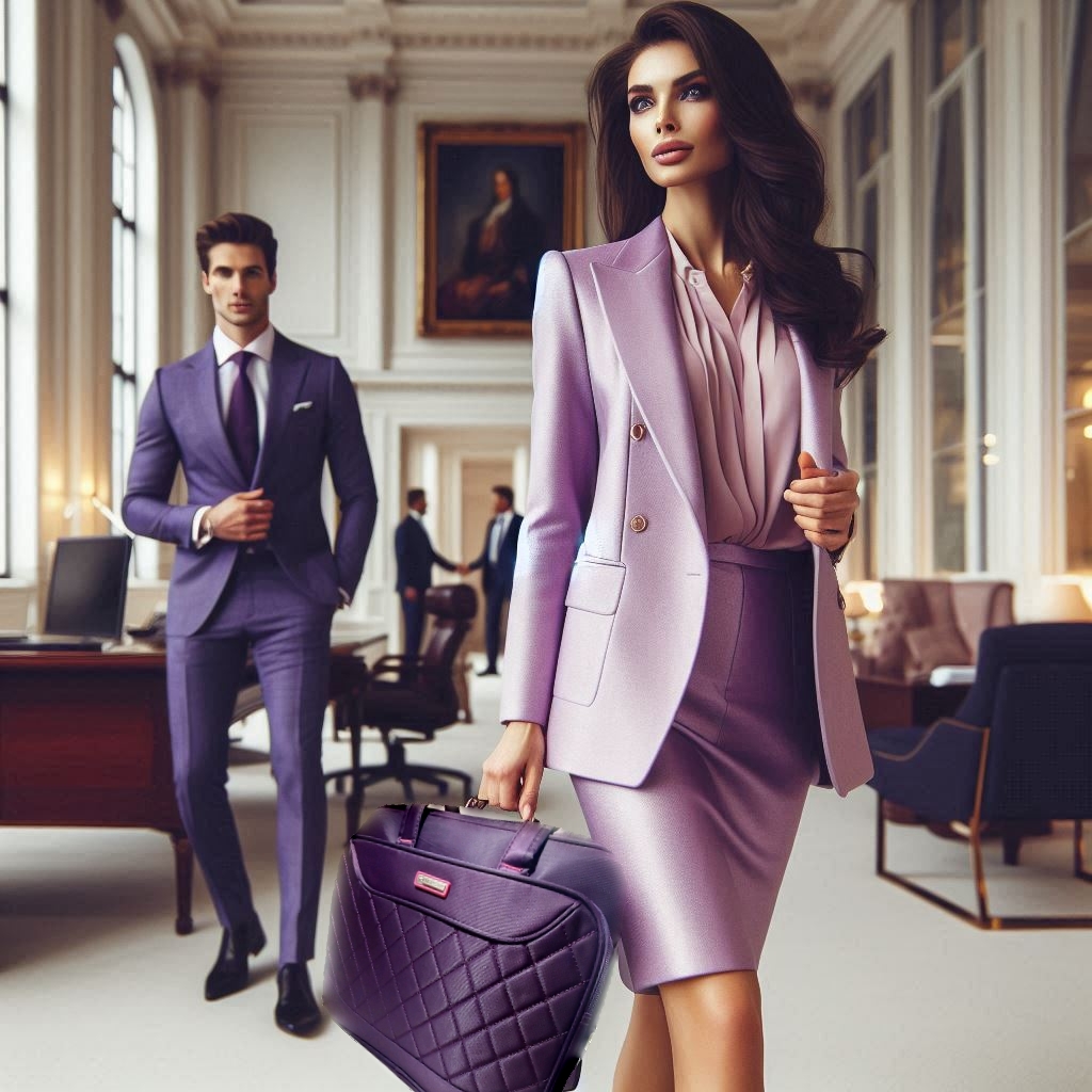 Portafolio dama ejecutiva elegante Porta laptop Diseño Premium Marga Golden Star