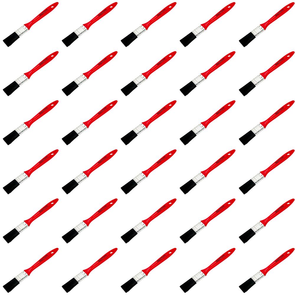 KIT 30 BROCHAS PROFESIONALES CERDA FINA 1'' MAPLE TOOLS