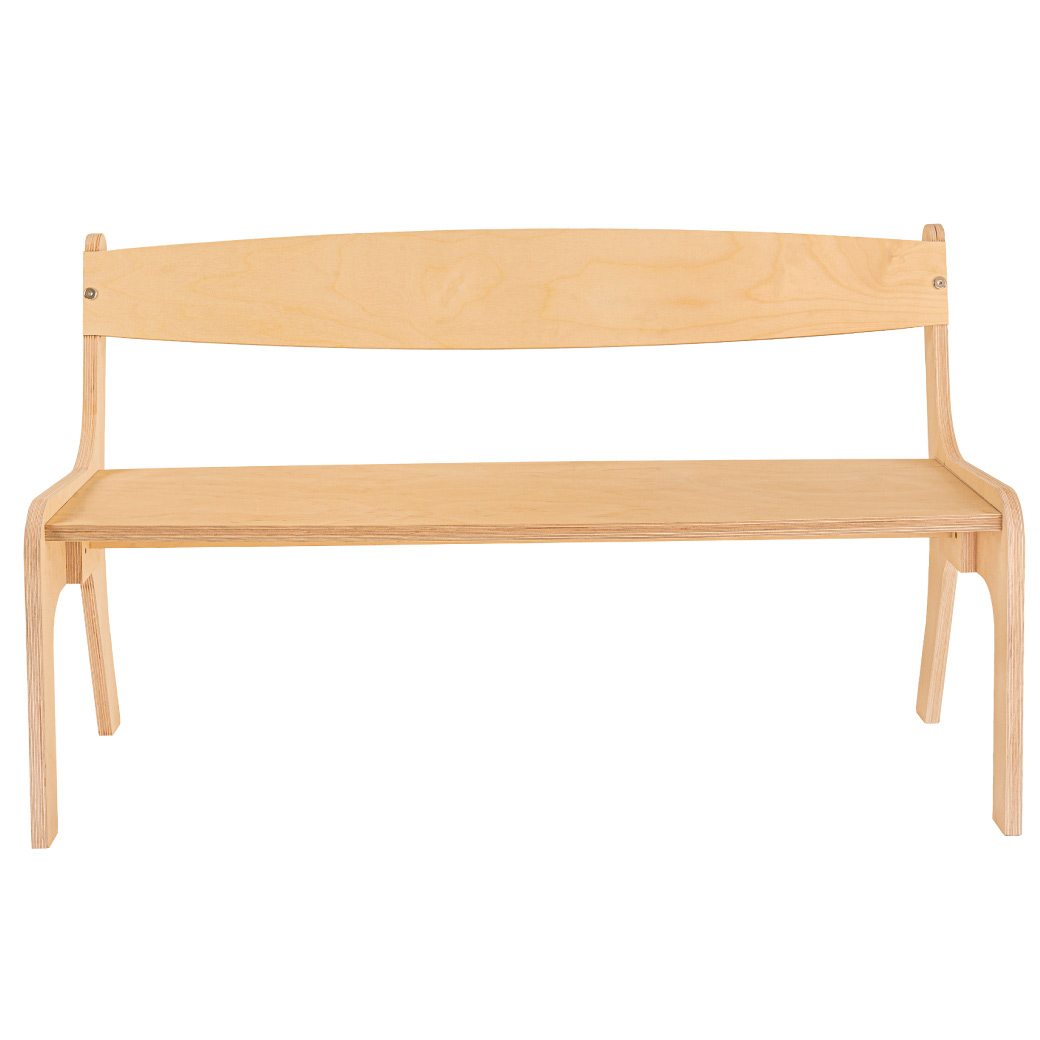 Banca Montessori de Abedul para Niños – Resistente, Cómoda y de Diseño Natural