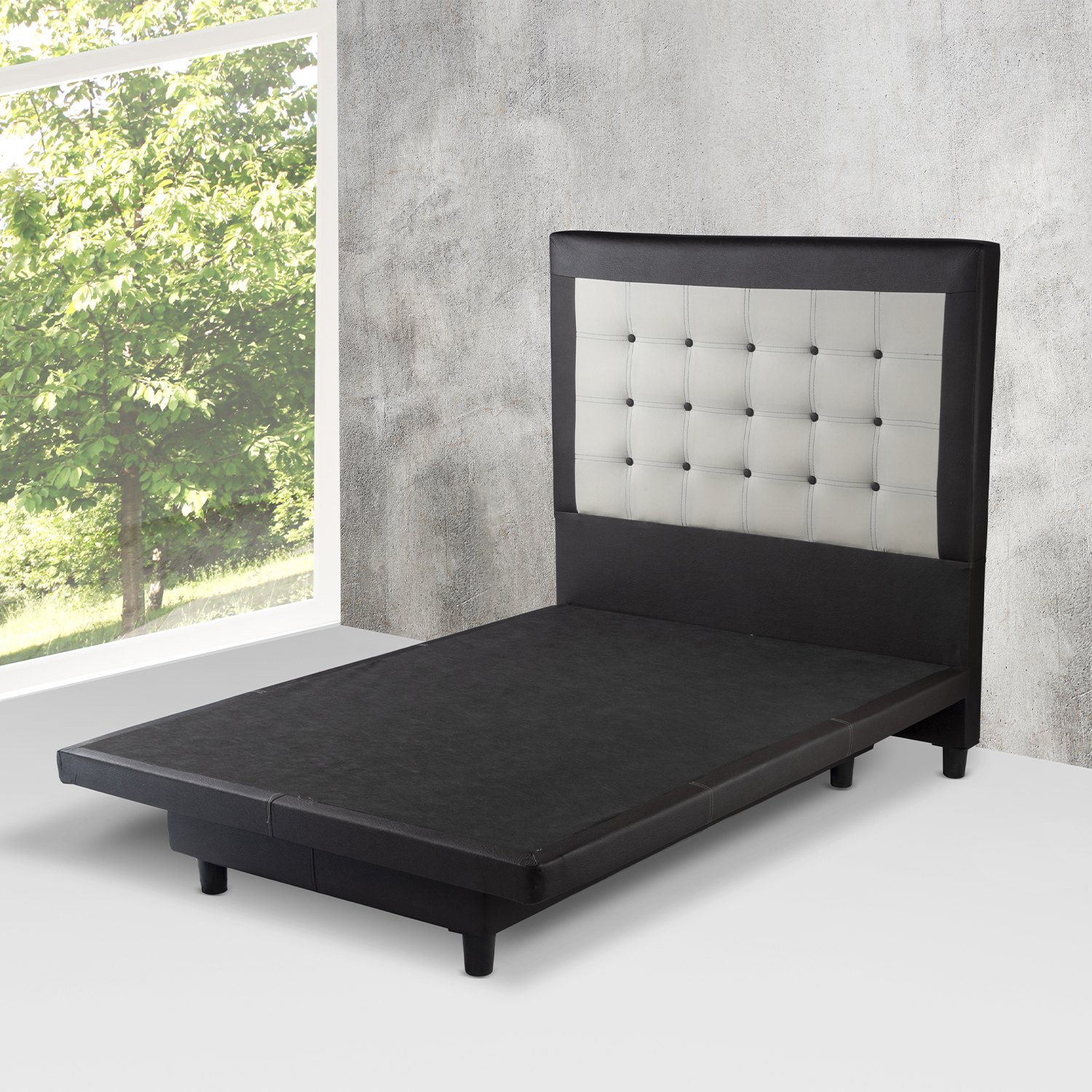 Cabecera Individual Diamante Chocolate - Kessa.