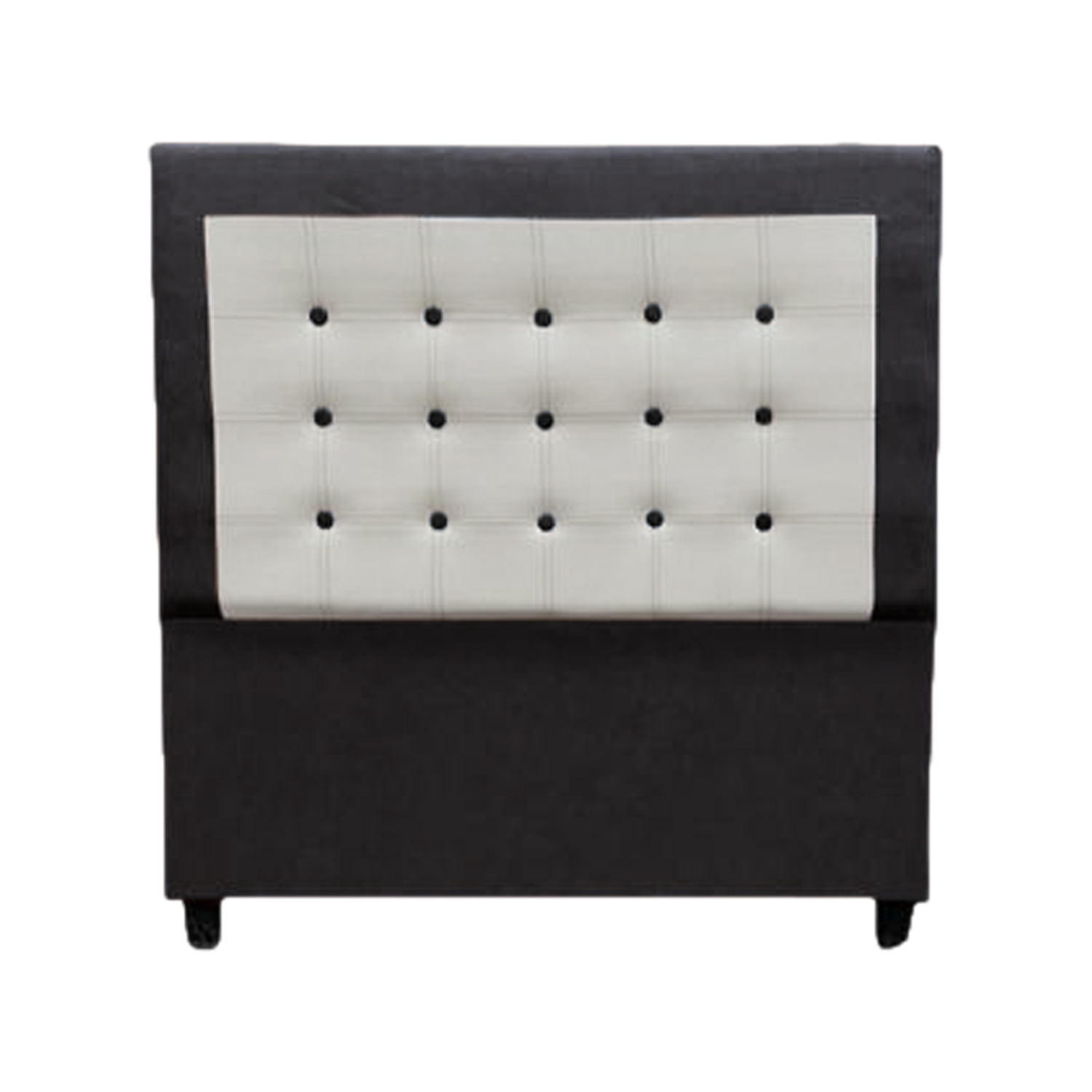 Cabecera Individual Diamante Chocolate - Kessa.