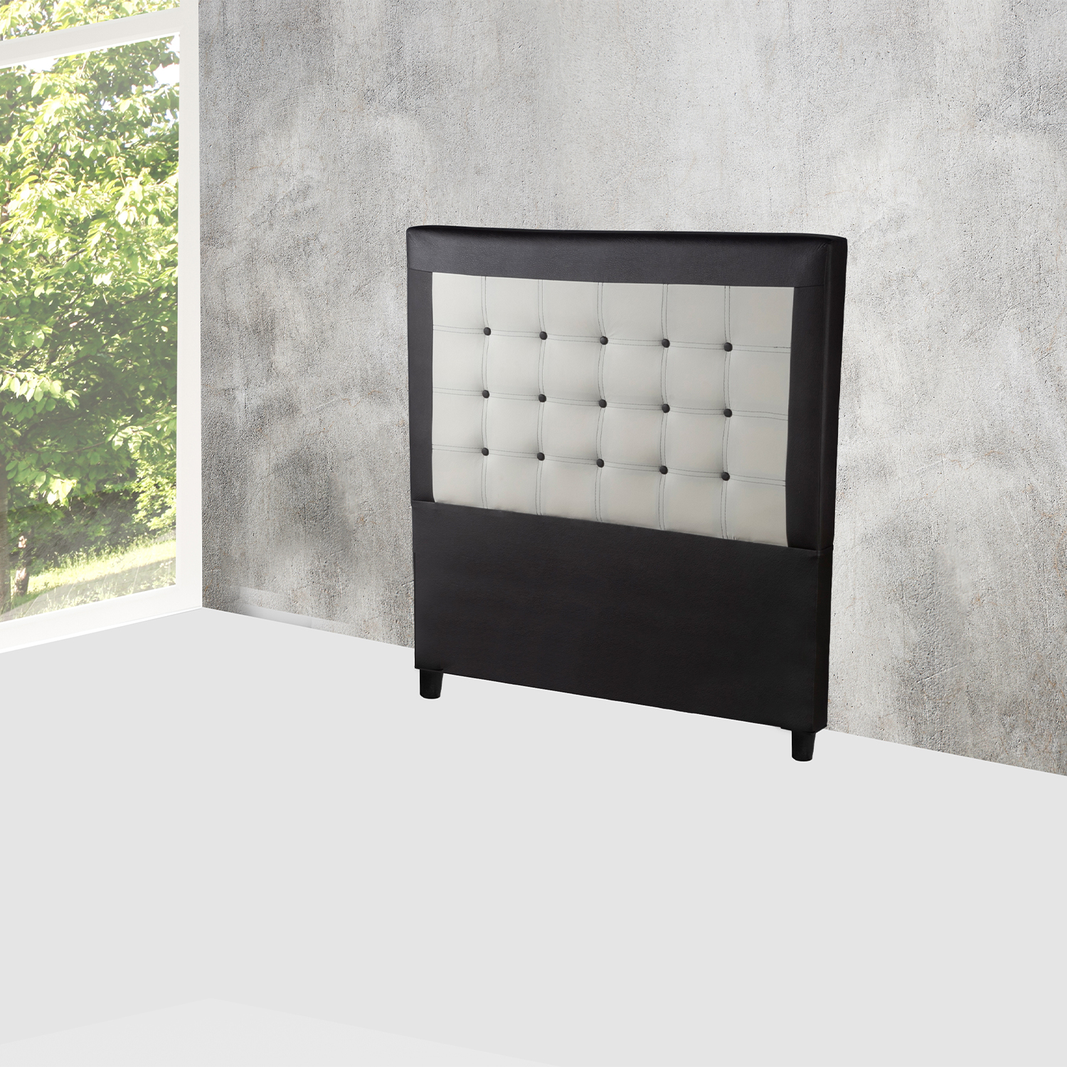 Cabecera Individual Diamante Chocolate - Kessa.