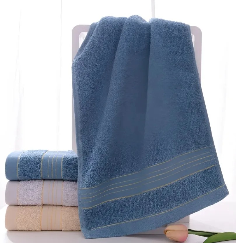 Toalla De Baño Y Manos De Algodón Puro De 34x74 Cm 4 Piezas