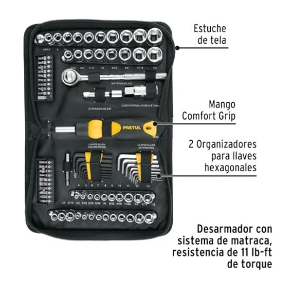 Pretul SET Juego de herramientas para mecánica, 83 piezas
