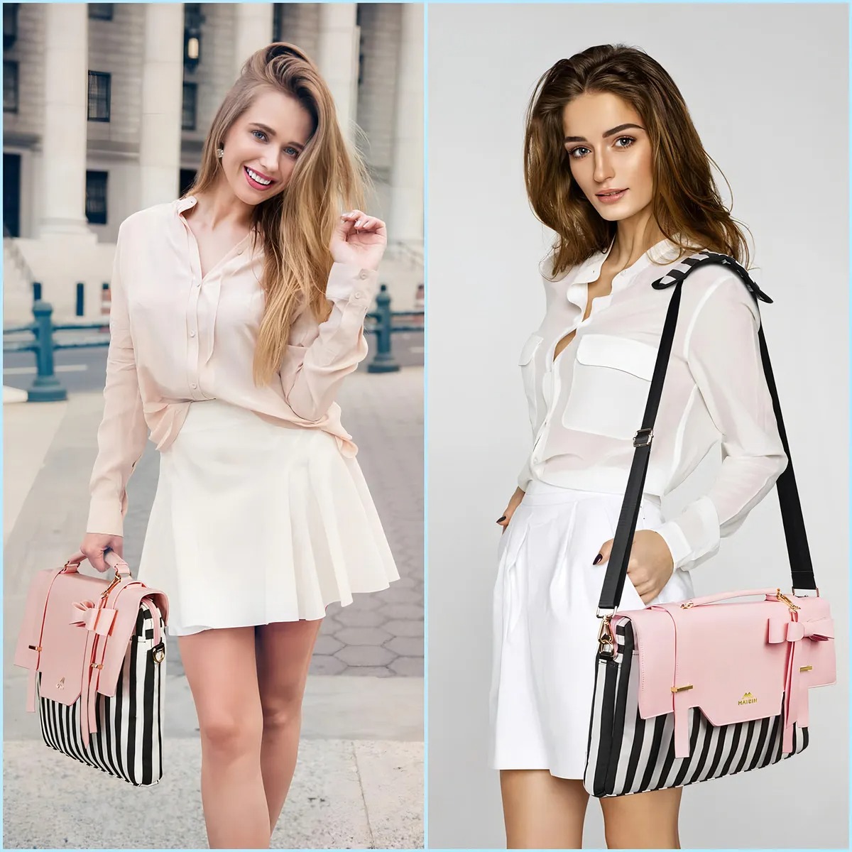 Maletín Bolsa Para Laptop Dama 15.6 Pulgadas, Matein 1339, Mochilas Para Mujer