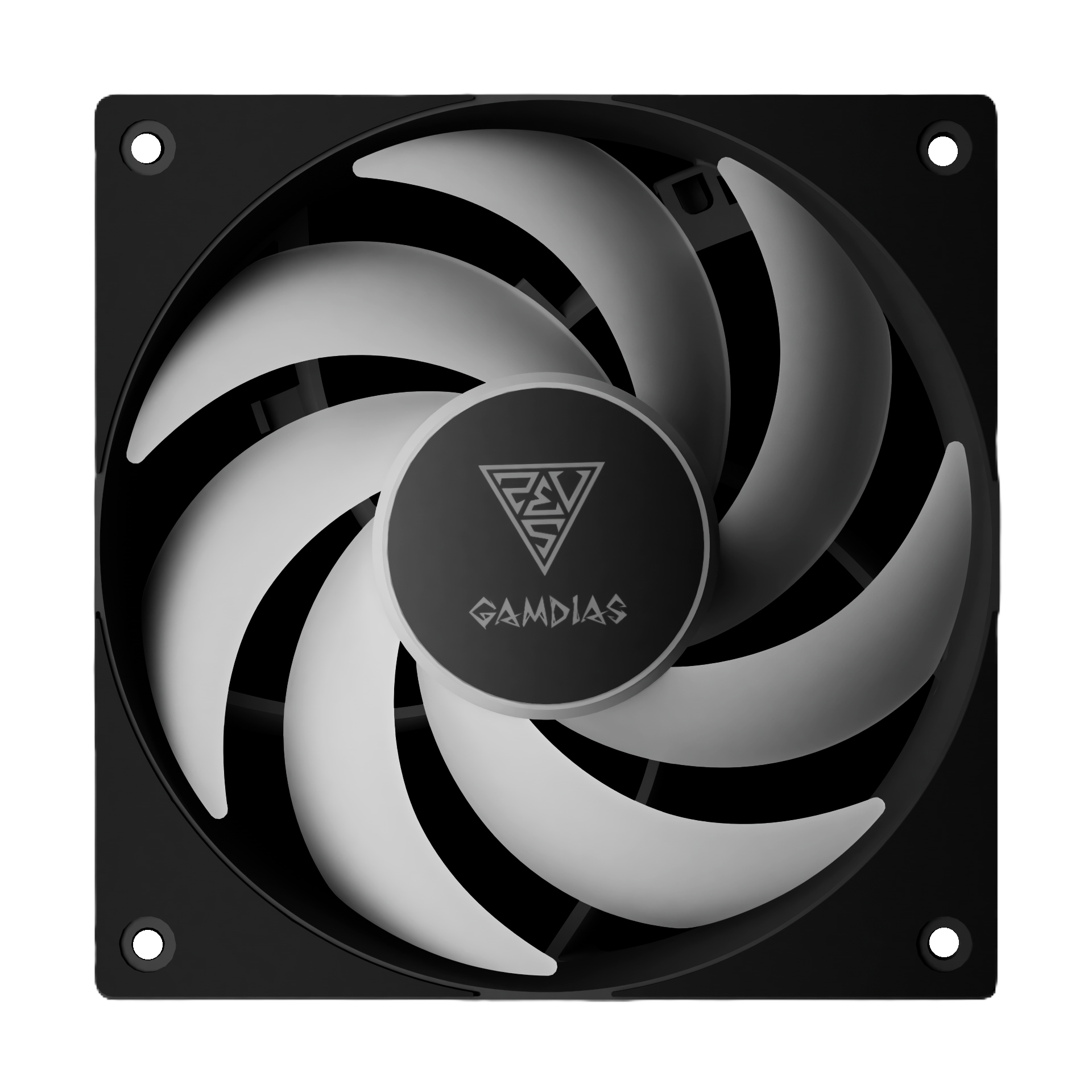 VENTILADOR GAMDIAS NOTUS M1 1X120 NEGRO ARGB NOTUS M1-1201 ARGB