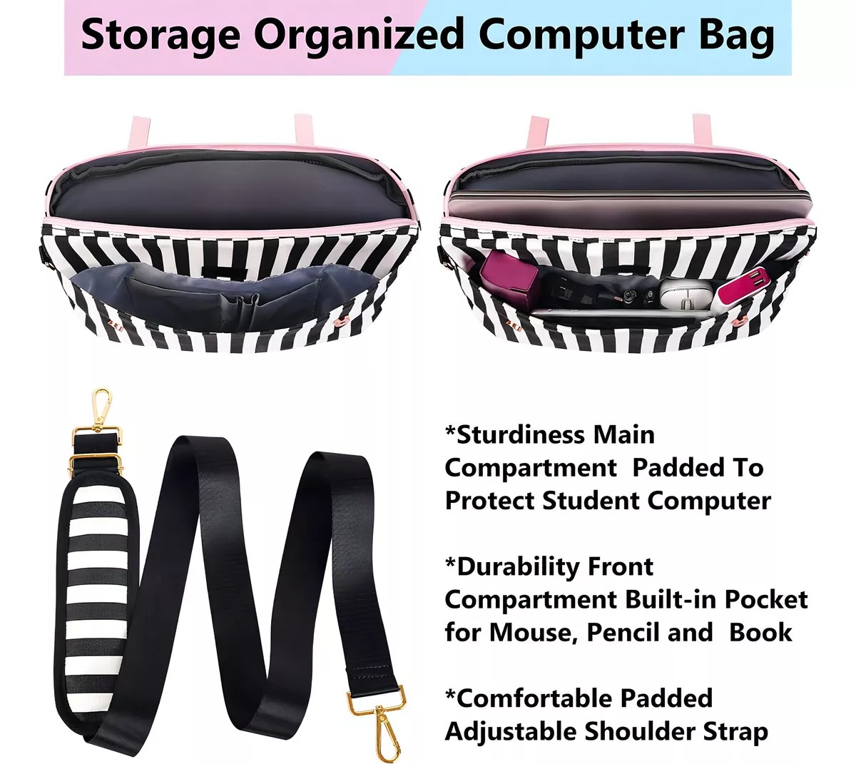Maletín Bolsa Para Laptop Dama 15.6 Pulgadas, Matein 1339, Mochilas Para Mujer