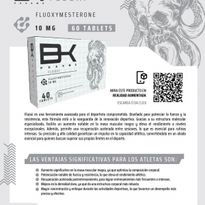 Fluoxi Fluoximesterone 10mg x 40 Tabs Oral Fuerza y Masa Magra Avanzada