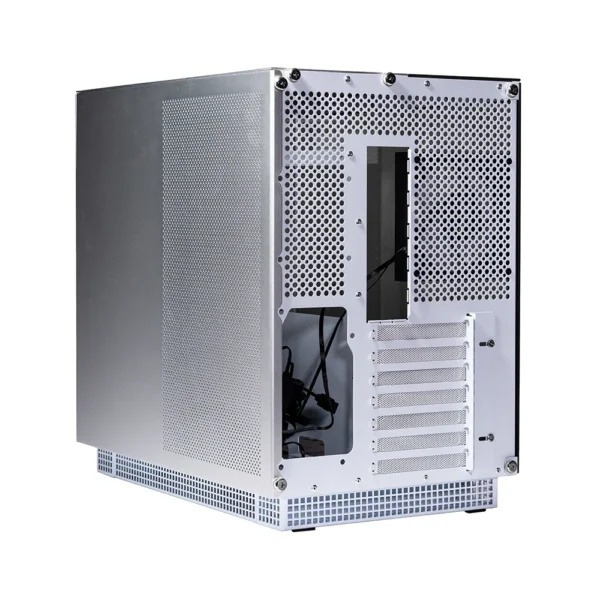 GABINETE NACEB AETHER E-ATX ARGB 4VENT S/FUENTE CRISTAL BLANCO NA-0640