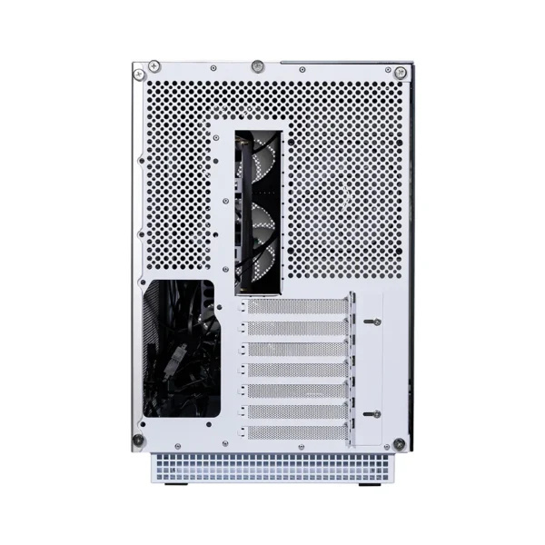 GABINETE NACEB AETHER E-ATX ARGB 4VENT S/FUENTE CRISTAL BLANCO NA-0640