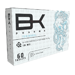 Turinabol BK Pharma Oral Metiltestosterona 10mg x 60 Tabs Fuerza y Volumen