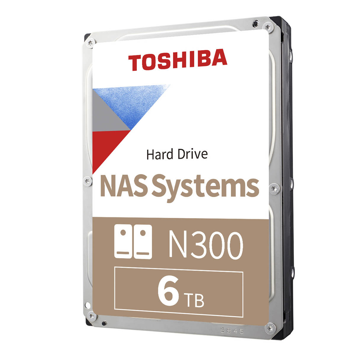 Disco Duro Interno Toshiba  N300 6TB 3.5" 7200RPM NAS 512MB (HDWG760XZSTA)