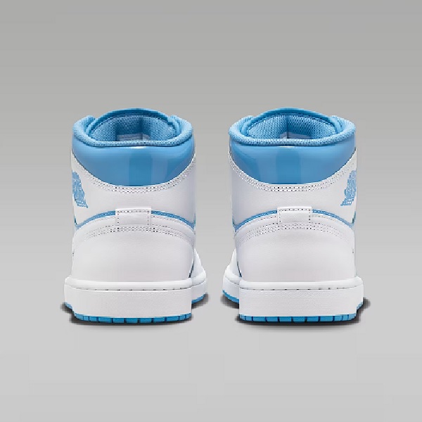 Tenis Air Jordan 1 Mid SE Blanco/azul Hombre Tallas #28 al #30