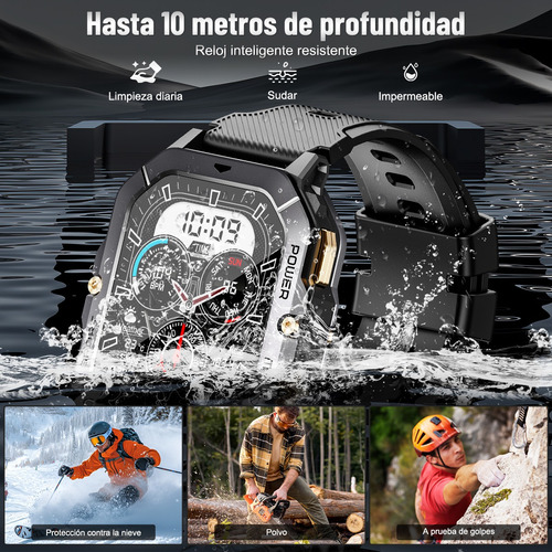 Smartwatch Hombre Reloj Inteligente C28 Resistente Al Agua