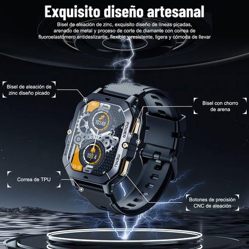 Smartwatch Hombre Reloj Inteligente C28 Resistente Al Agua