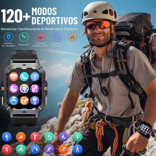 Smartwatch Hombre Reloj Inteligente C28 Resistente Al Agua