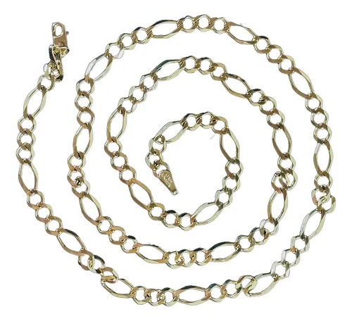 Cadena Cartier Oro 10k - 60cm, 5mm, 12g - ¡lujo Y Estilo!