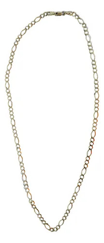 Cadena De Oro 10k Tipo Cartier - Eslabón Clásico- 5mm X 60cm