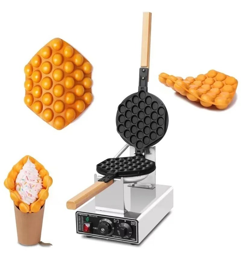 Maquina De Hacer Waffles Bubble