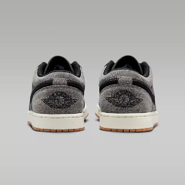 Tenis Air Jordan 1 Low SE Negro/gris Hombre Tallas #25 al #30
