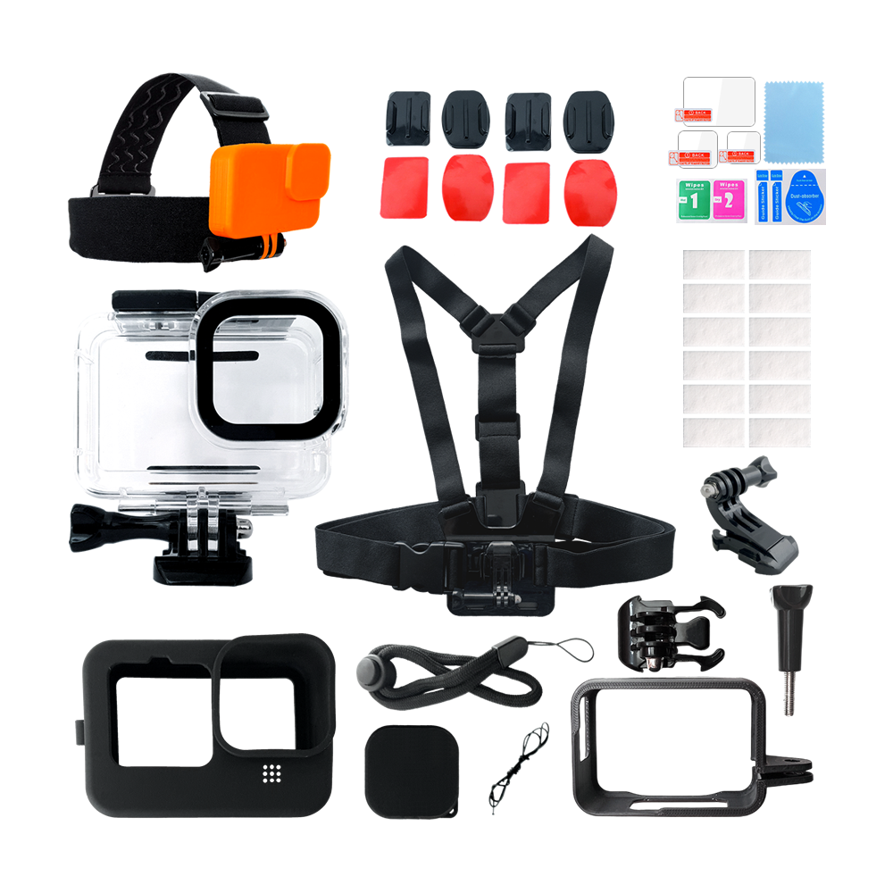 Kit 18 Accesorios Compatible GoPro Hero 12 11 10 9