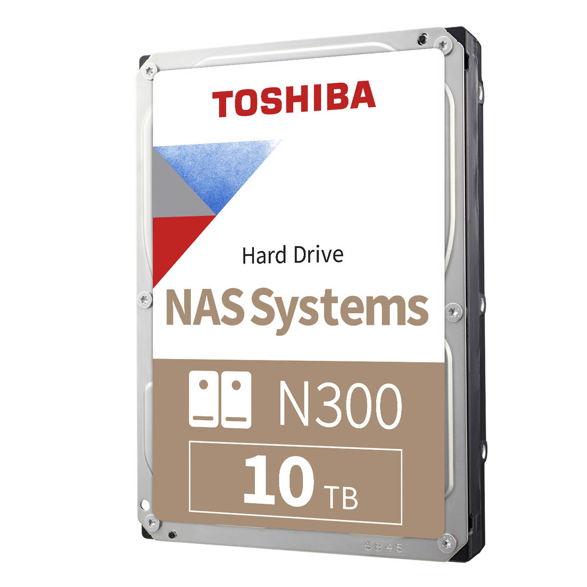 Disco Duro Interno Toshiba  N300 10TB 3.5" 7200RPM NAS 512MB (HDWG71AXZSTA)