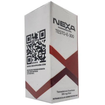 Testo E 300 Nexa Pharma Inyectable Enantato 300mg x 10ml Masa y Fuerza