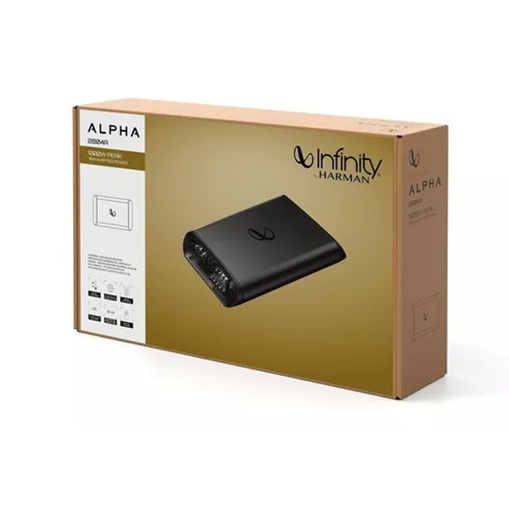 Amplificador Infinity Alpha 2804a 4 Canales 90 Rms X 4 