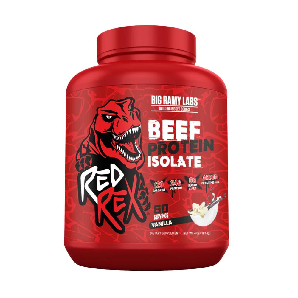 BIG RAMY LABS RED REX BEEF PROTEIN ISOLATE 4 LBS. PROTEÍNA