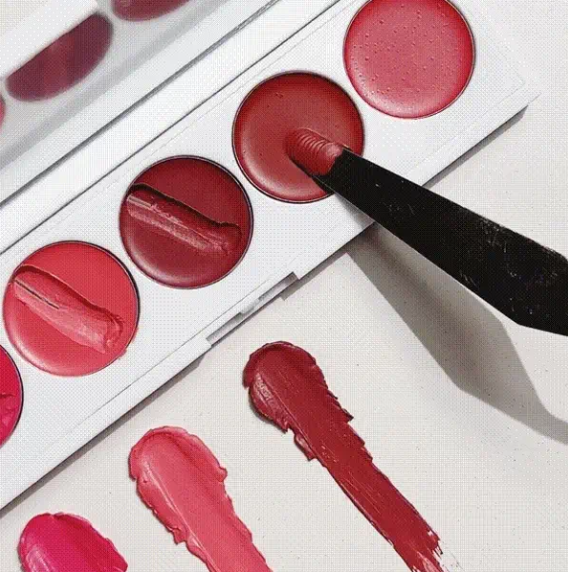 Rhubarb + Rose Creamy Lip Cheek Palette 