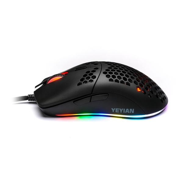 Mouse Gamer YEYIAN YMG-24310 LINKS 3000, RGB, 6 Botones, Negro, USB